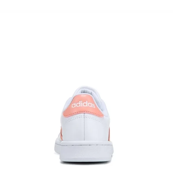 Adidas Women's Grand Court Sneakers (white/pink) - Size 7.5 M - Style #30220