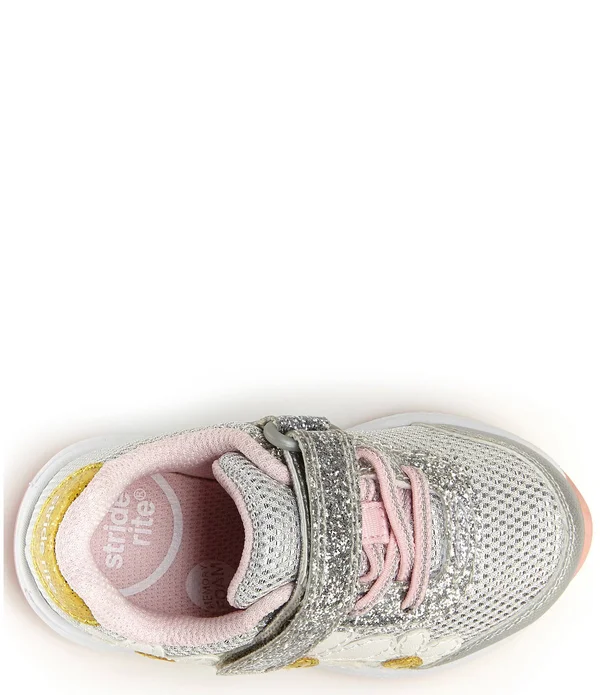 Stride Rite Girls& Light Up Glimmer Sneakers Toddler - 9W Toddler