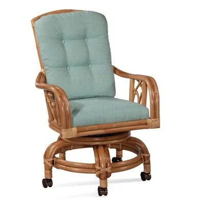 Edgewater Tufted Upholstered Side Chair Braxton Culler Leg Color: Kiwi, Body Fabric: Beige Performance Fabric; 0851-73