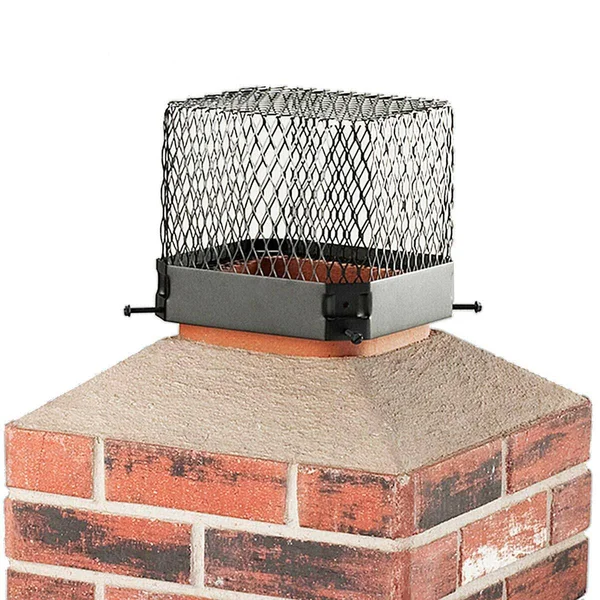 HY-C RC99 Raccoon Screen in Black Galvanized Steel - 9x22 x 9x22 x 6x22