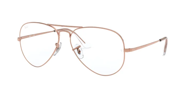 Ray Ban RX6489 Aviator Eyeglasses - 3094 Rose Gold