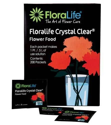 Floralife Crystal Clear Flower Food 300, 1 pt/.5 L Packet