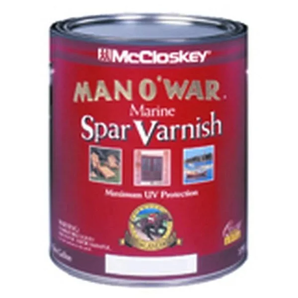 McCloskey Man O&War Marine Spar Varnish - Gloss - 1 gal can