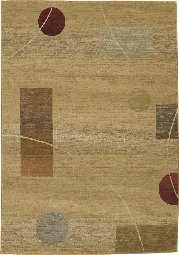 Oriental Weavers Generations 1504g Beige Area Rug 8' Round