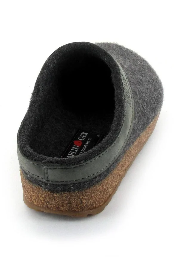 Haflinger Clogs Grizzly Torben - Charcoal