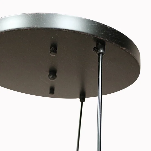 Warehouse of Tiffany Beveen Round 3-Light Glass Gourde Lamp Collection - Black