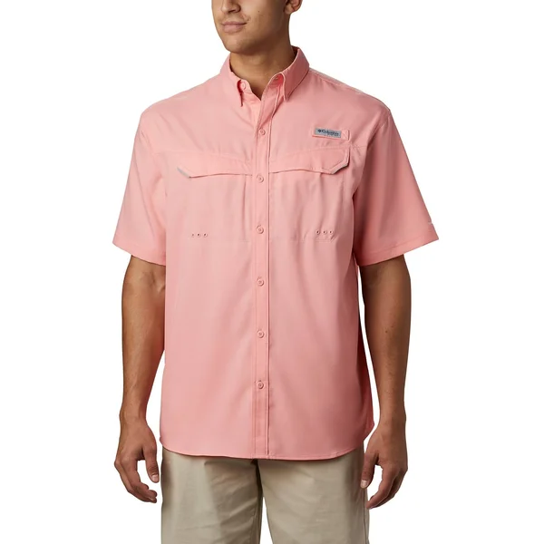 Columbia Low Drag Offshore SS Shirt M, Red Spark