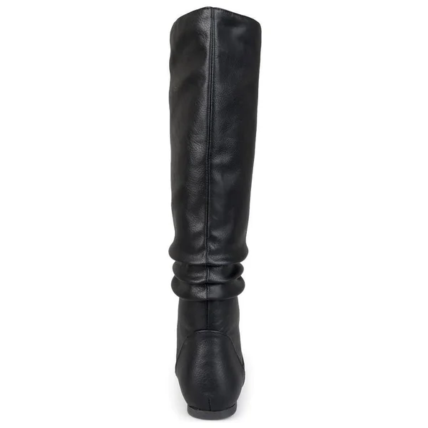 Women's Journee Collection Jayne Wide Calf Boot - Black - Size 9