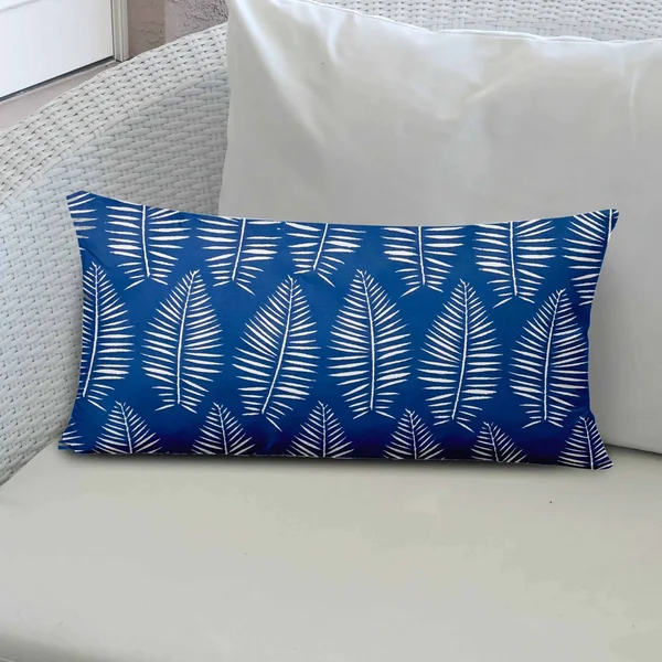 Joita Breezy Indoor Outdoor Soft Royal Pillow Sewn Closed 12x24
