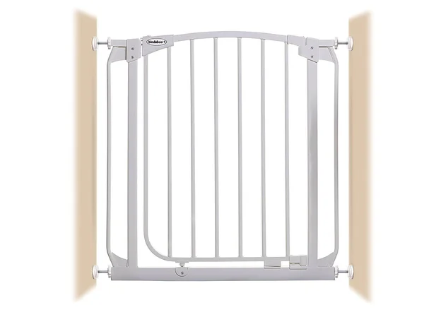 Bindaboo Swing Closed Pet Gate, White
