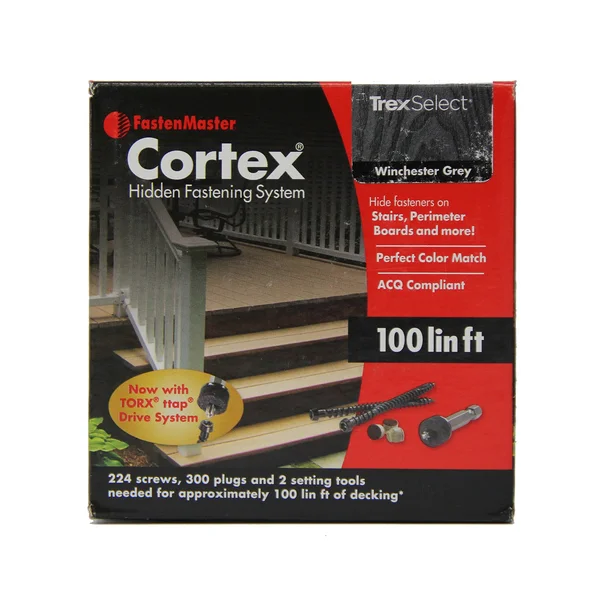 Fastenmaster Fmctx-Tx1lfslwg Cortex Hidden Deck Fastener - H5016193