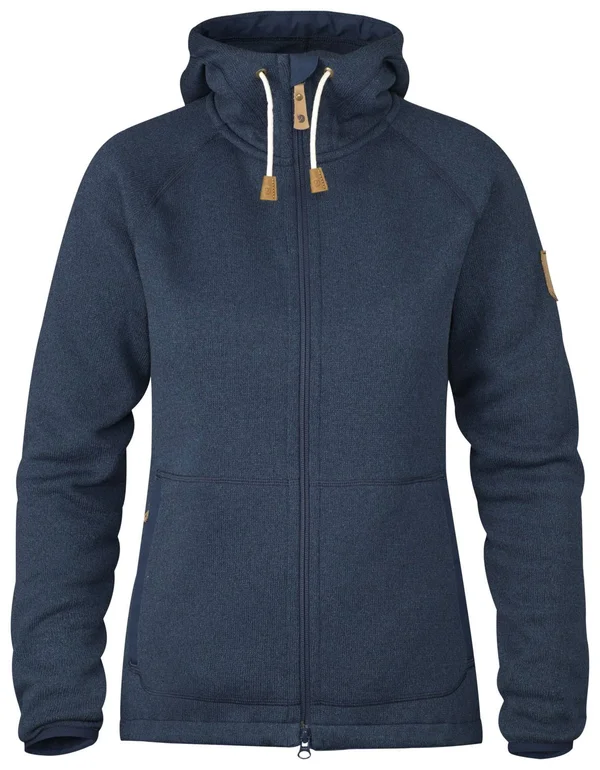 Fjallraven - Women's Ovik Fleece Hoodie, Navy, Xxs