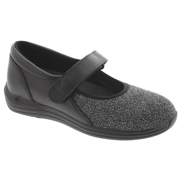 Drew Women's Magnolia Black Lurex Stretch 5 WW