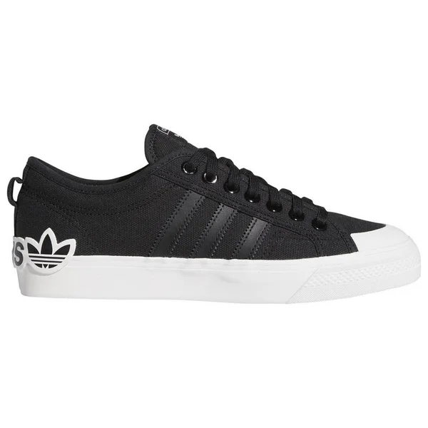 Adidas Originals Nizza Shoes - Core Black - Mens Trainers