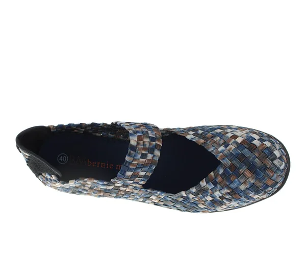 Women's Bernie Mev Lulia - Size: 37, Navy Camo Stretch Nylon