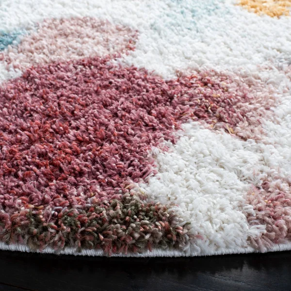 Safavieh Calista Rug Collection CAL118Q - Red - Blue - 9' x 12'
