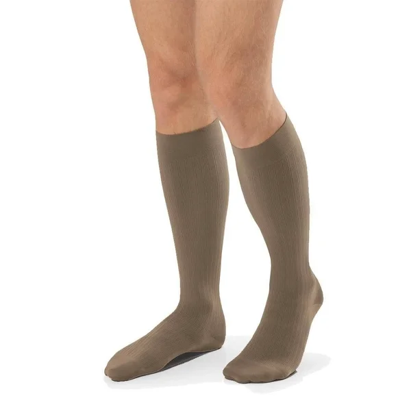 Jobst forMen Ambition 20-30 mmHg Knee High Size 6, Long, Brown