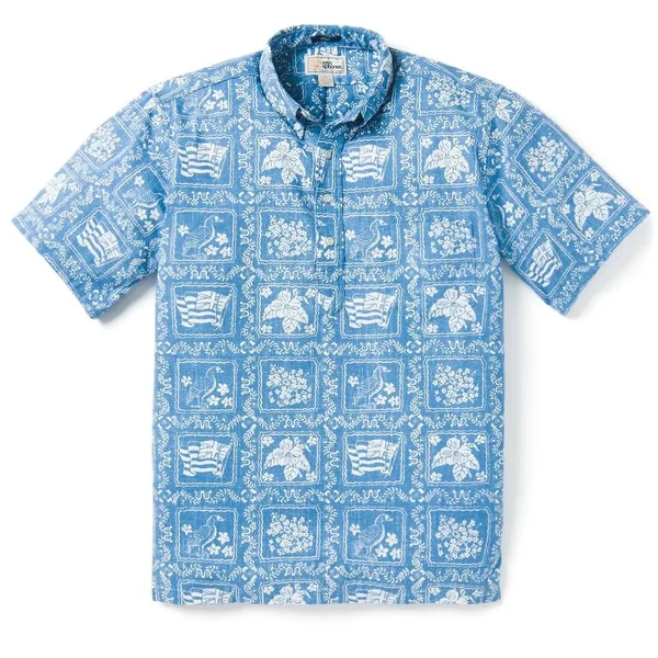 Lahaina Sailor Archive Classic - Spooner Kloth Pullover, Denim, 2XL