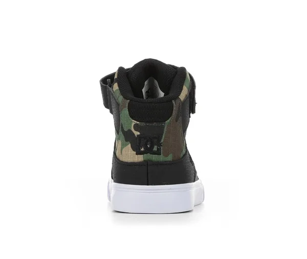 DC Kids Pure High Top EV Shoes - 3 - Black Camo
