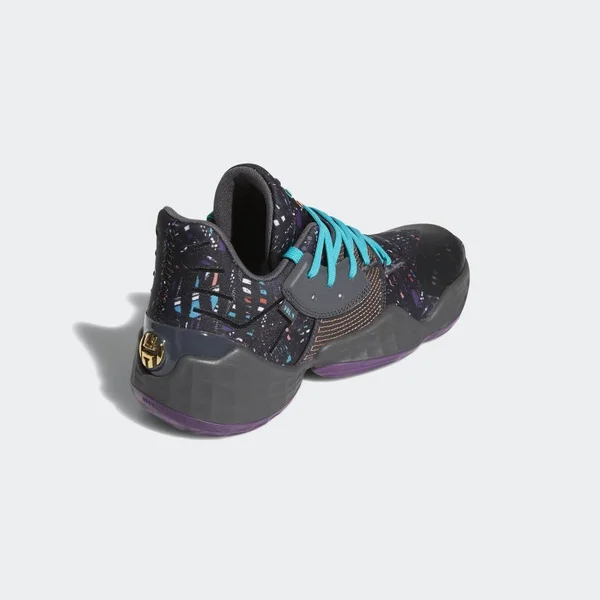 Adidas Harden Vol. 4 Basketball Shoes, Men's, Size: Small, Black