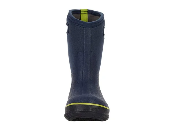 Bogs Kids& Classic Texture Solid Boot - 7 - Navy
