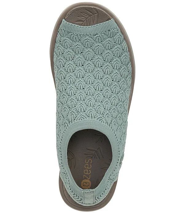 Bzees Women's Secret Wedge Sandal, Sand Crochet, 9.5