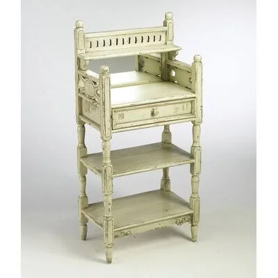 Rockcrest 1 Drawer Chest Charlton Home Color: Parchment
