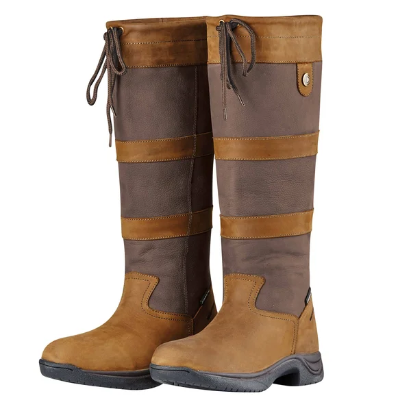 Black Dublin River Boots III - Wide