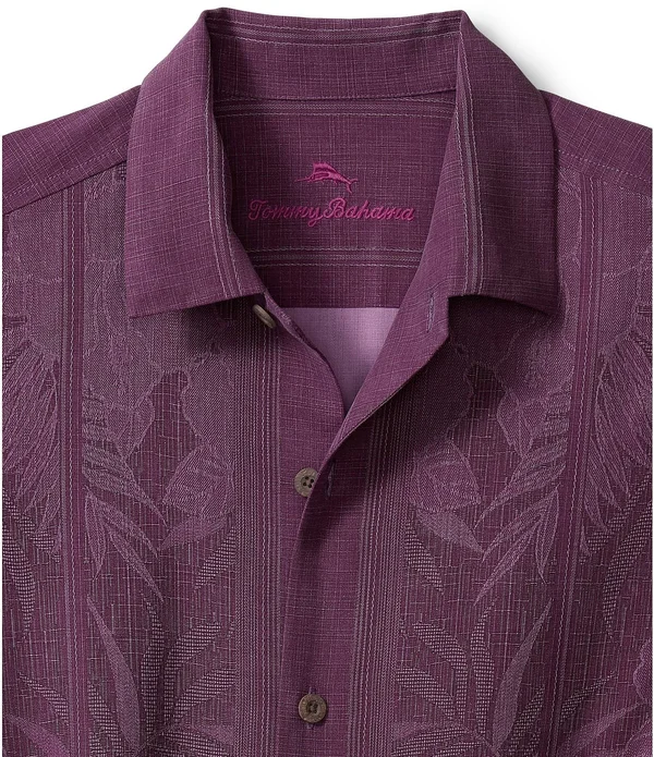 Tommy Bahama Men's Tahitian Border Shirt - Shadow