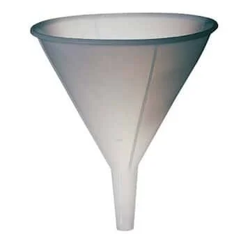 High-Density Polyethylene Utility Funnel, 16 oz