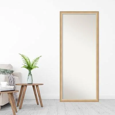 Chiesa Floor Leaner Full Length Mirror Ebern Designs Size: 63.25x22 x 27.25
