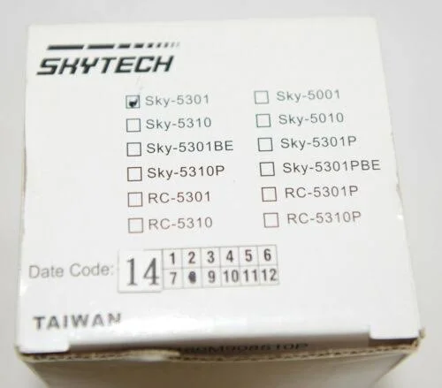 Skytech 5301 Timer/Thermostat Fireplace Remote Control with Backlit Touch Screen, Black