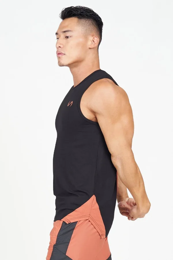 TLF Men's Surge Athletic Tank Top - Black Black, S