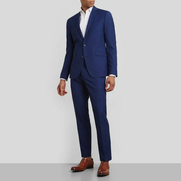 Kenneth Cole New York Slim-Fit Nested Suit - Men's, Size: 44L, Blue