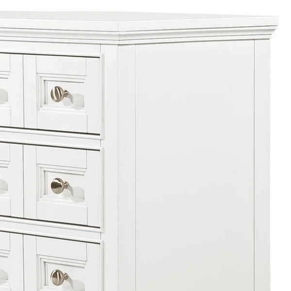 Magnussen Kentwood 3 Drawer Nightstand - White