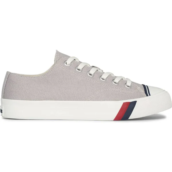 Prokeds Unisex Royal Lo Canvas Size: 10M - Drizzle Grey