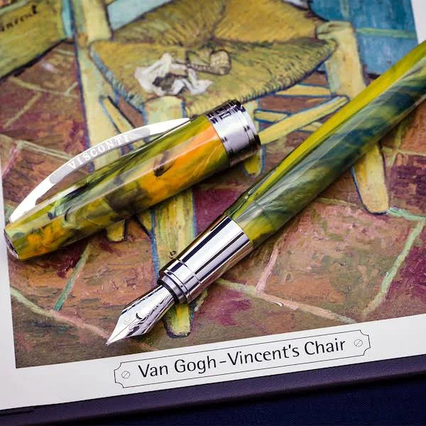 Visconti Van Gogh Fountain Pen &Vincent&s Chair& Medium