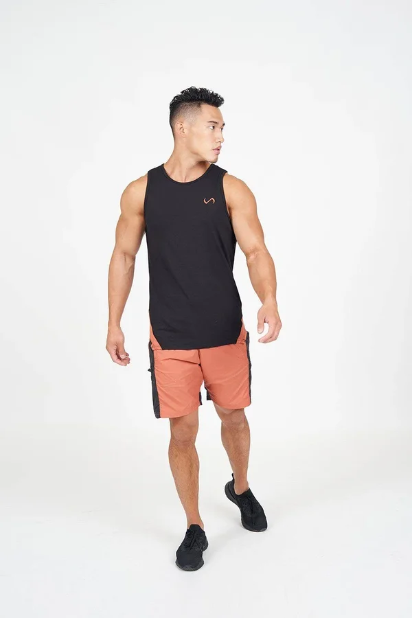 TLF Men's Surge Athletic Tank Top - Black Black, S