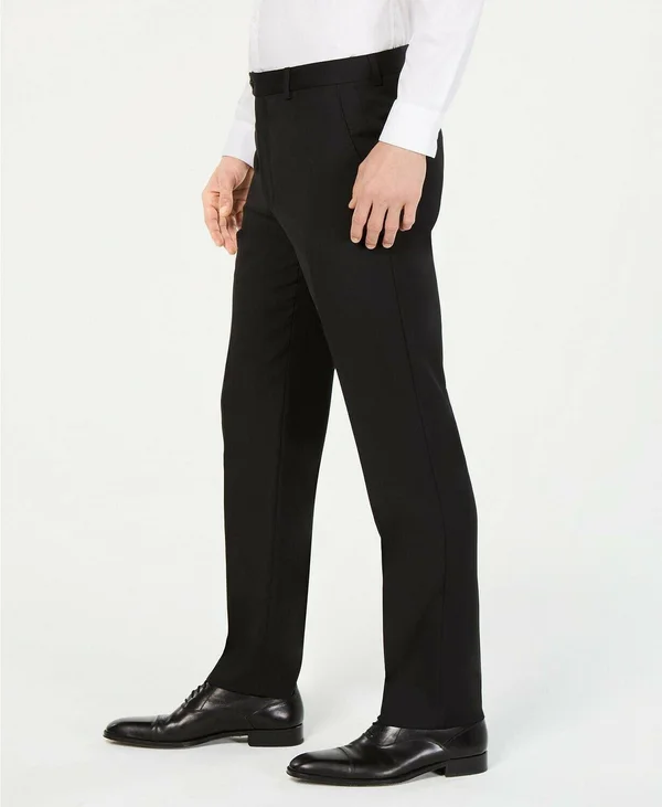 Lauren Ralph Lauren Edgewood Men's Casual Pants Black Plain : 44 30