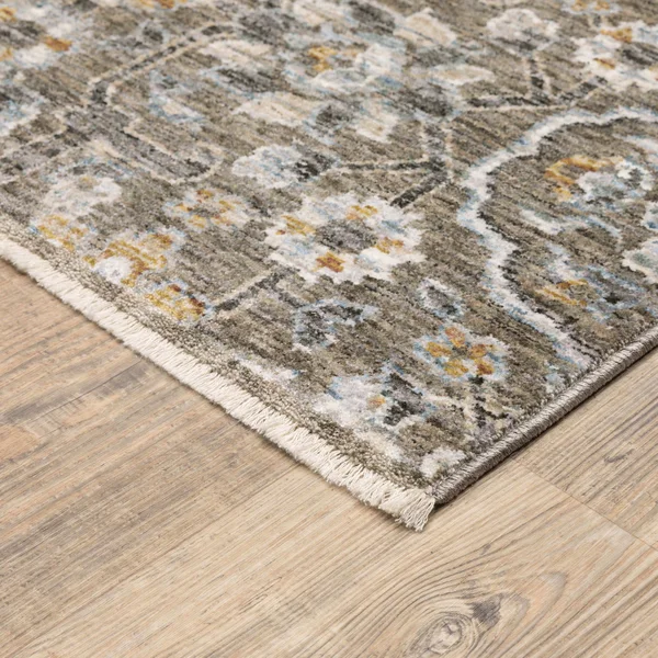 Oriental Weavers 6&7x22 x 9&6x22 Grey Maharaja 532D Area Rug