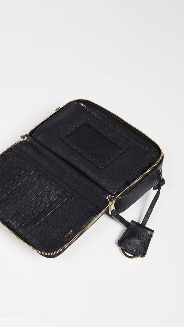 Tumi - Voyageur - Leather Aberdeen Crossbody - Black