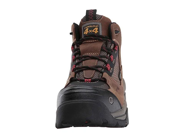 Men's Carolina Ca4551 5 inch Waterproof Composite Toe 4x4 Hiker, Size: 11, Brown
