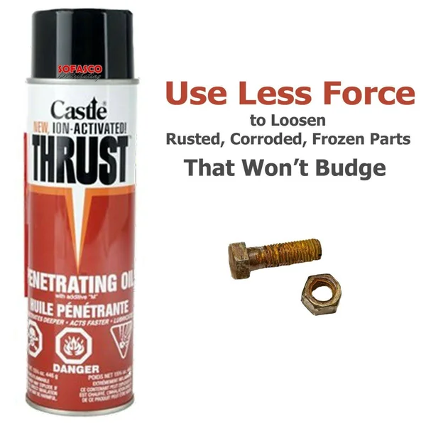 Castle C2005 Thrust Penetrating Oil - 15.75 oz, 12-Pack C2005-12