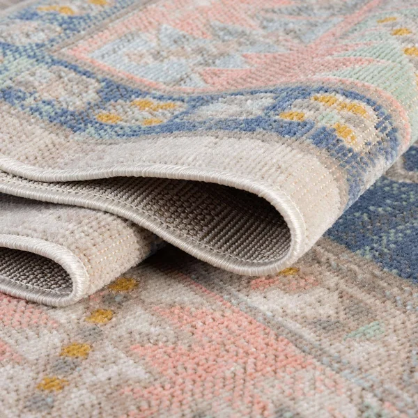 Unique Loom Whitney Geneva Area Rug - 10& 0 x 14& 0 - Sky Blue