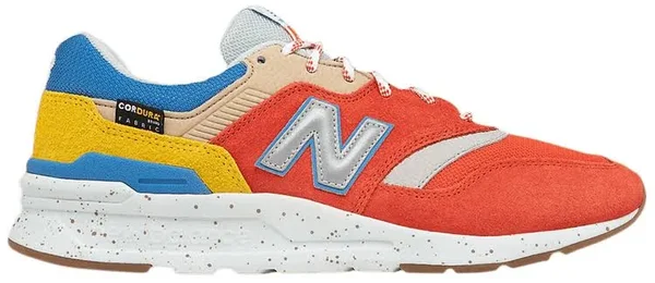 New Balance 997H Men's Classics Shoes - Red/Yellow (Size 11)