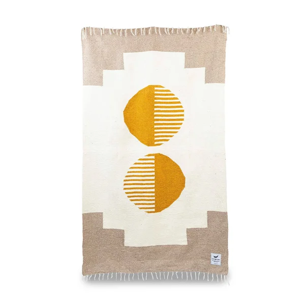 Trek Light Gear Horizon Blanket. Yoga, Camping, Van Life, Home & Picnic. Trek Light. Tan/White