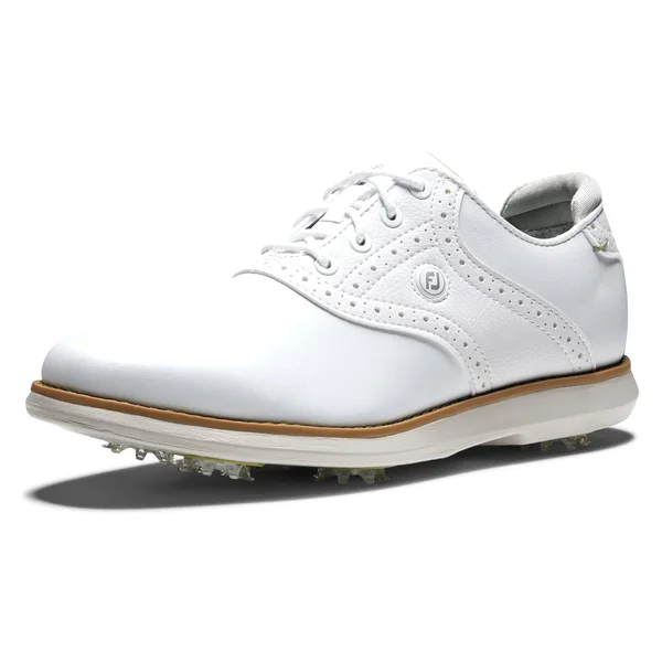 FootJoy Women's Traditions 21 Golf Shoes, White