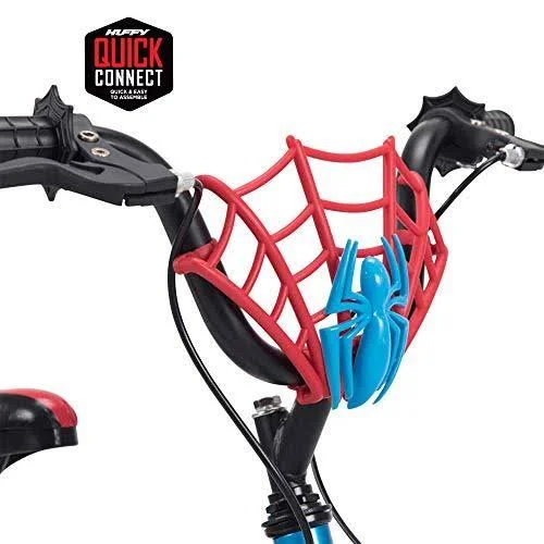 Huffy 12 inch Spider-Man Kid Bike Web Plaque Quick Connect