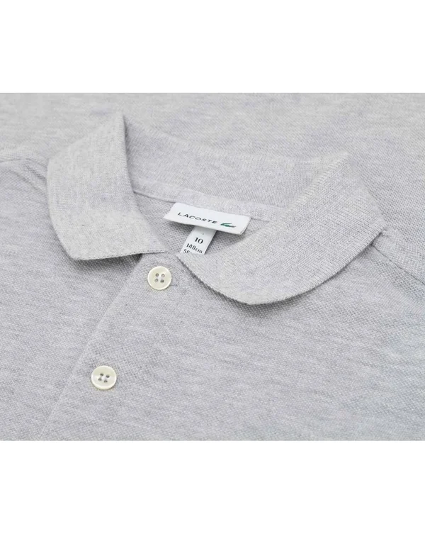 Lacoste Boys Grey Polo Top 12 Years