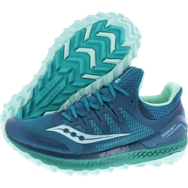 Saucony Womens Xodus ISO 3 Performance Sport Running Shoes, Women's, Size: 5.5, Green